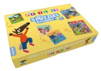 P'tit loup - Mes 5 puzzles évolutifs