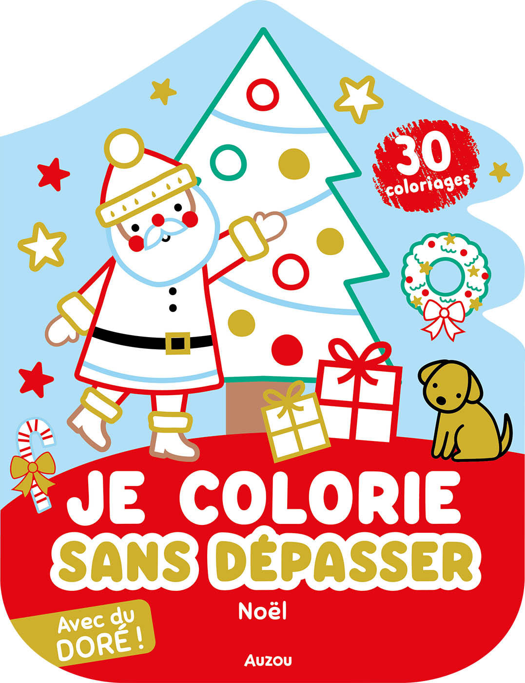 Je Colorie Sans Dépasser - Noël Je Colorie Sans Dépasser - Noël