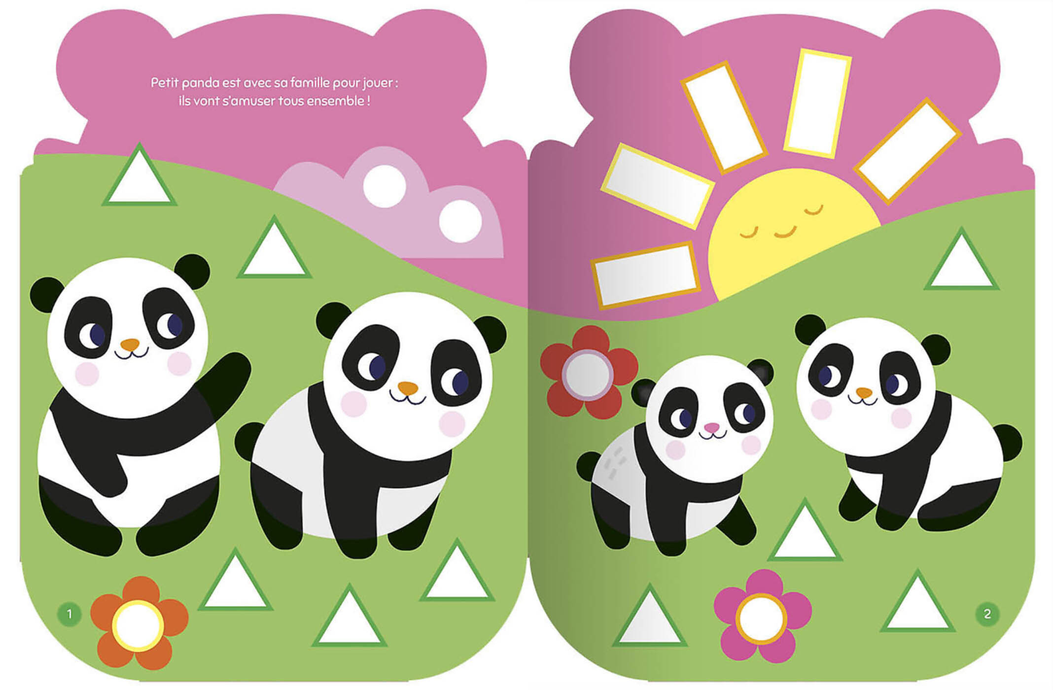 Gommettes Formes - L'aventure De Petit Panda