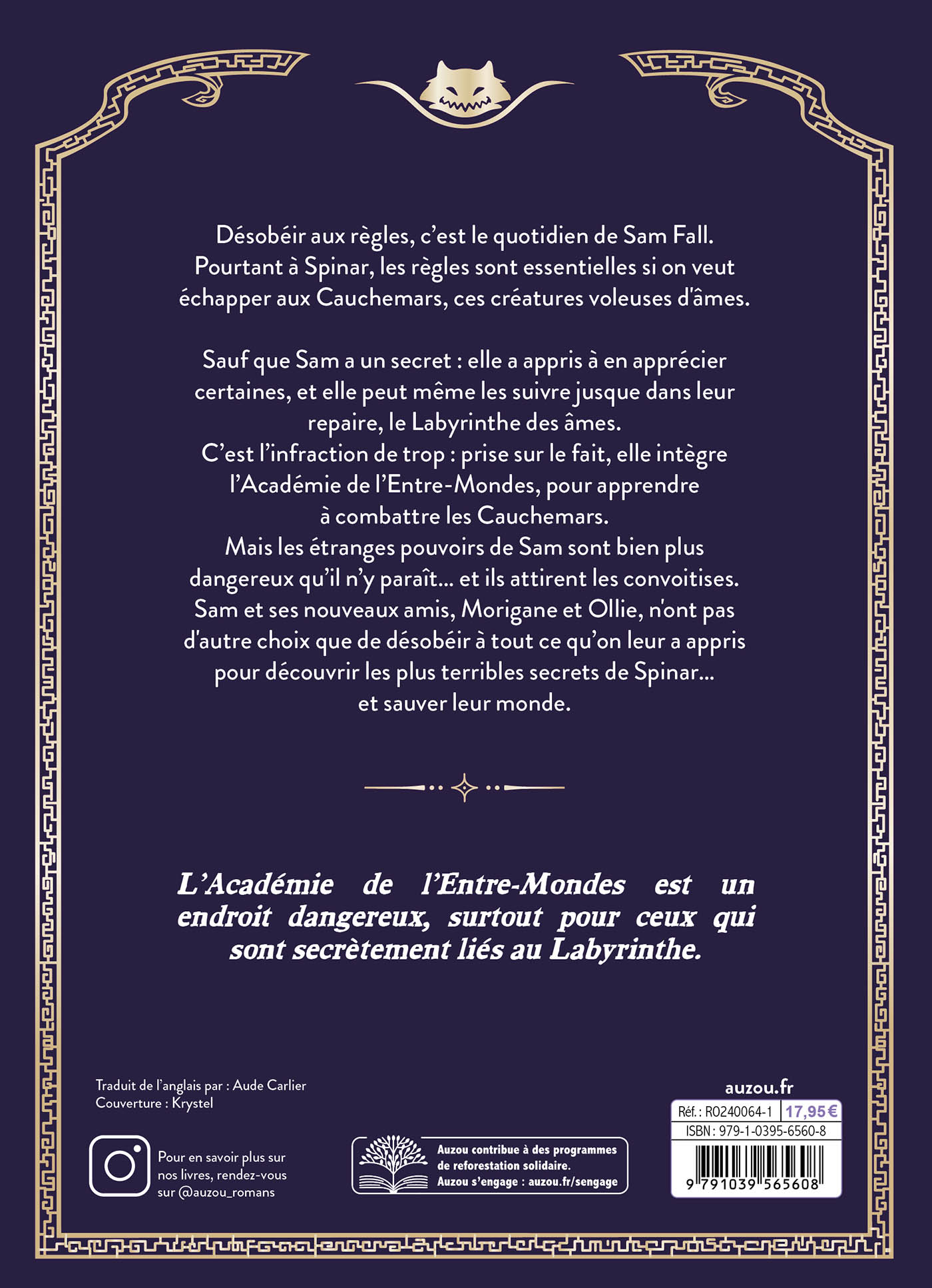 Sam Fall - L'académie De L'entre-Mondes