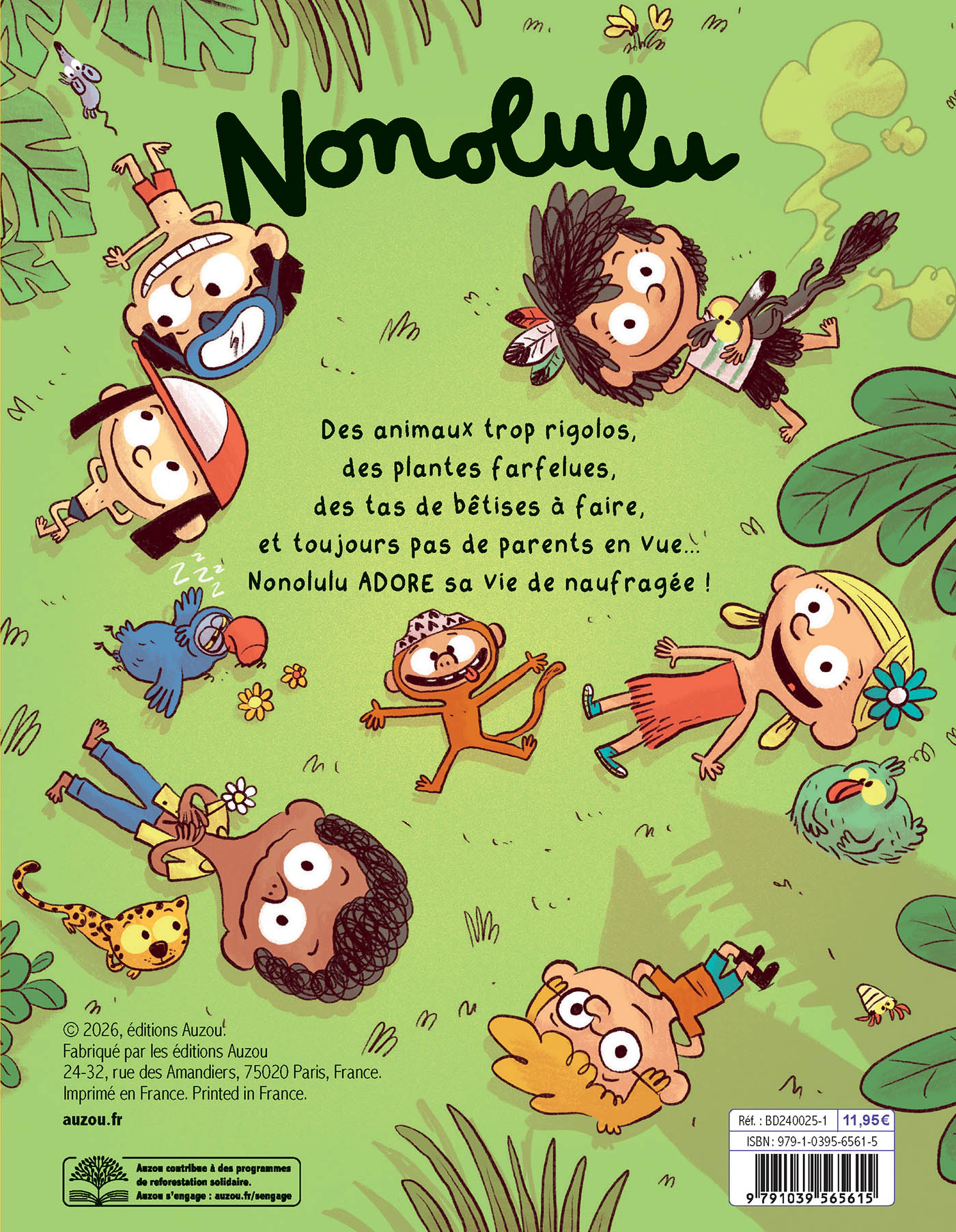 Nonolulu - Tome 2 - Poissons D'avril Et Pomme D'amour