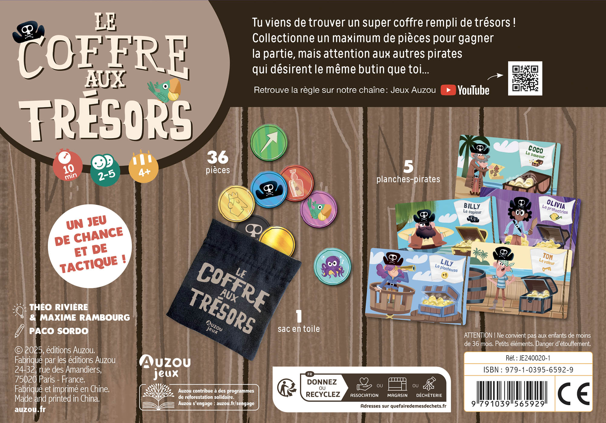 P'tit Jeu - Le Coffre Aux Trésors P'tit Jeu - Le Coffre Aux Trésors