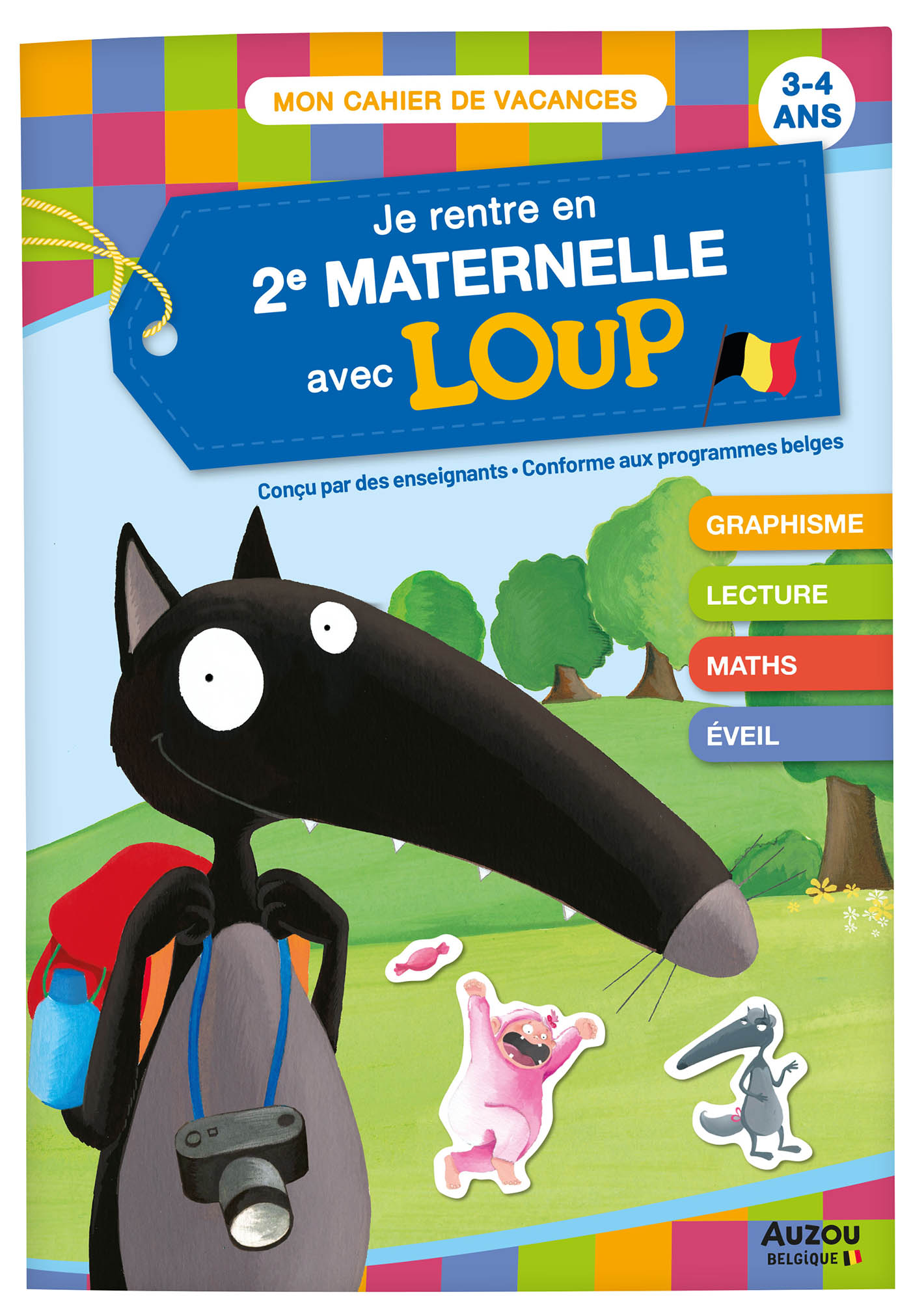 Je Rentre En Deuxième Maternelle Avec Loup