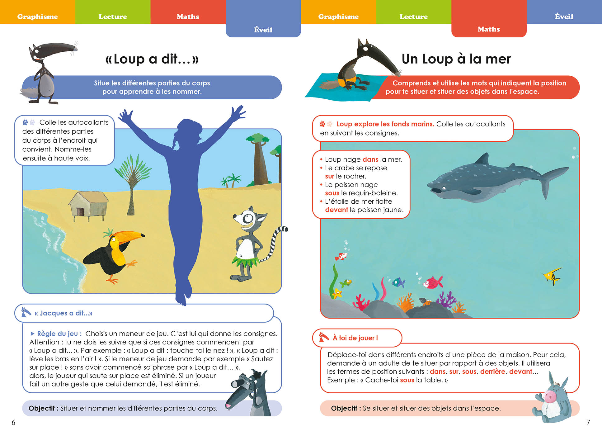 Je Rentre En Deuxième Maternelle Avec Loup Je Rentre En Deuxième Maternelle Avec Loup