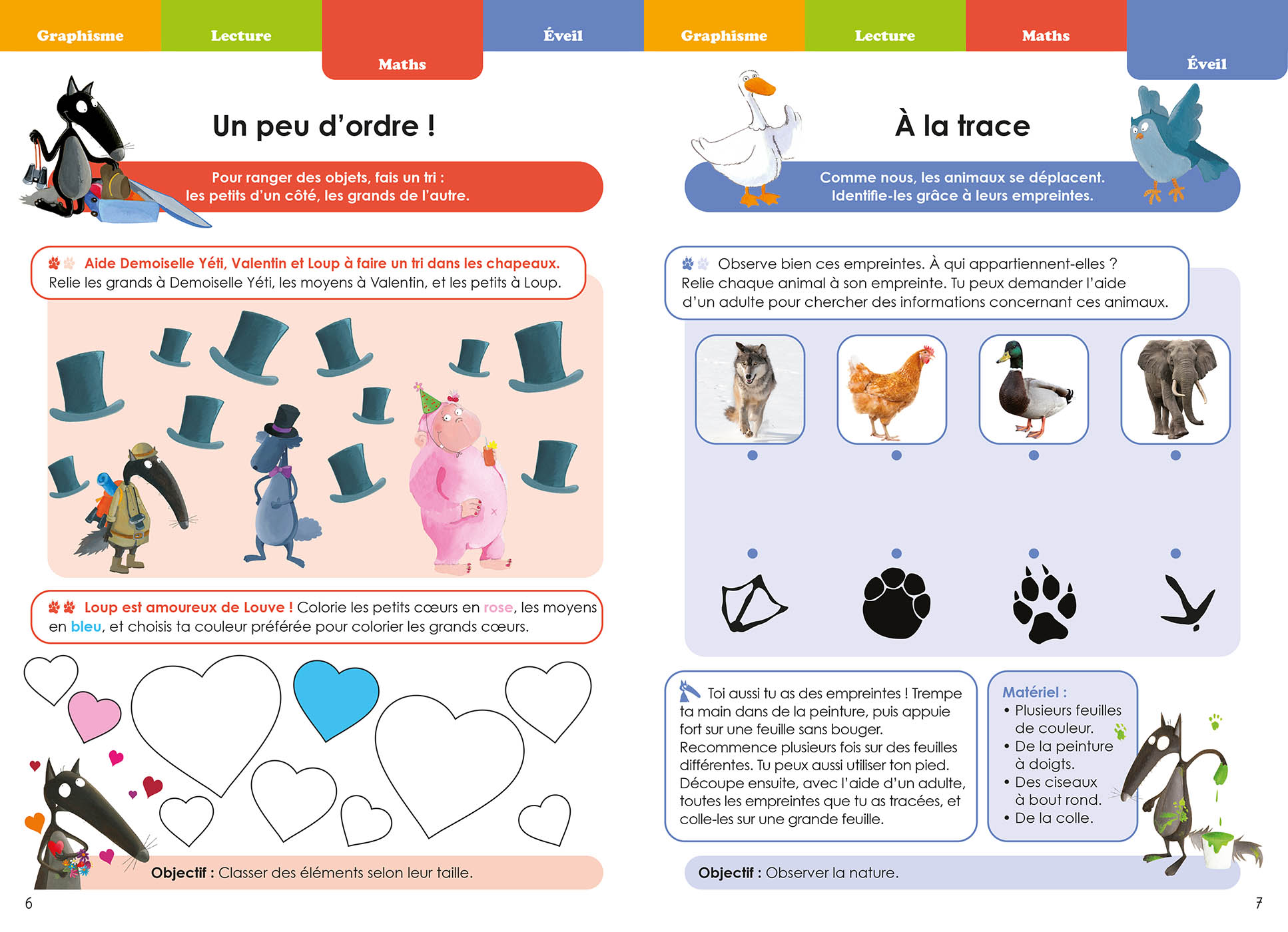 Je Rentre En Troisième Maternelle Avec Loup