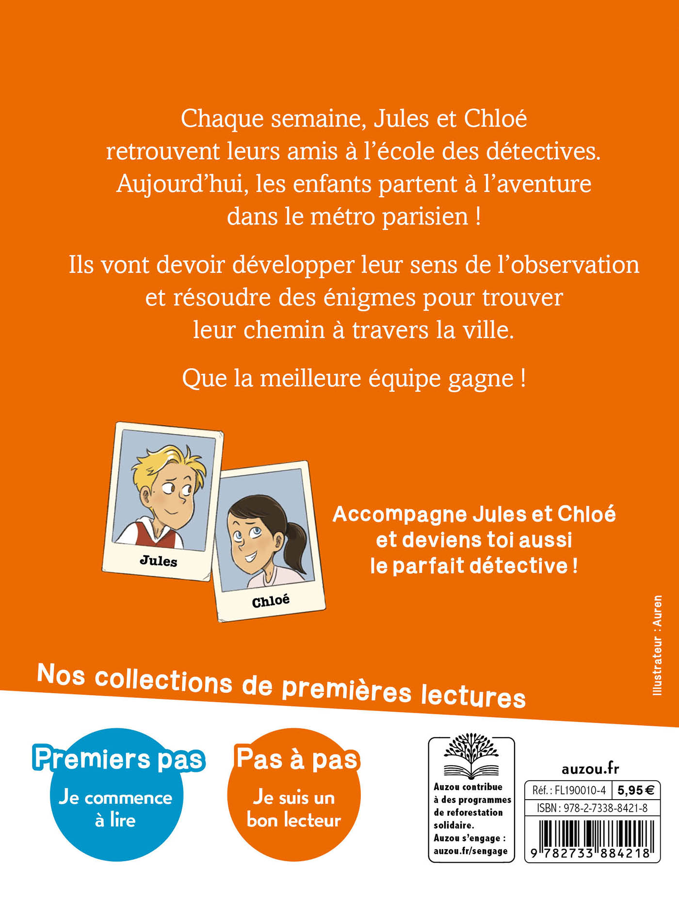 Coffret Bibliothèque 1 - Mes Enquêtes À L'école Des Détectives - Tomes 1 À 3