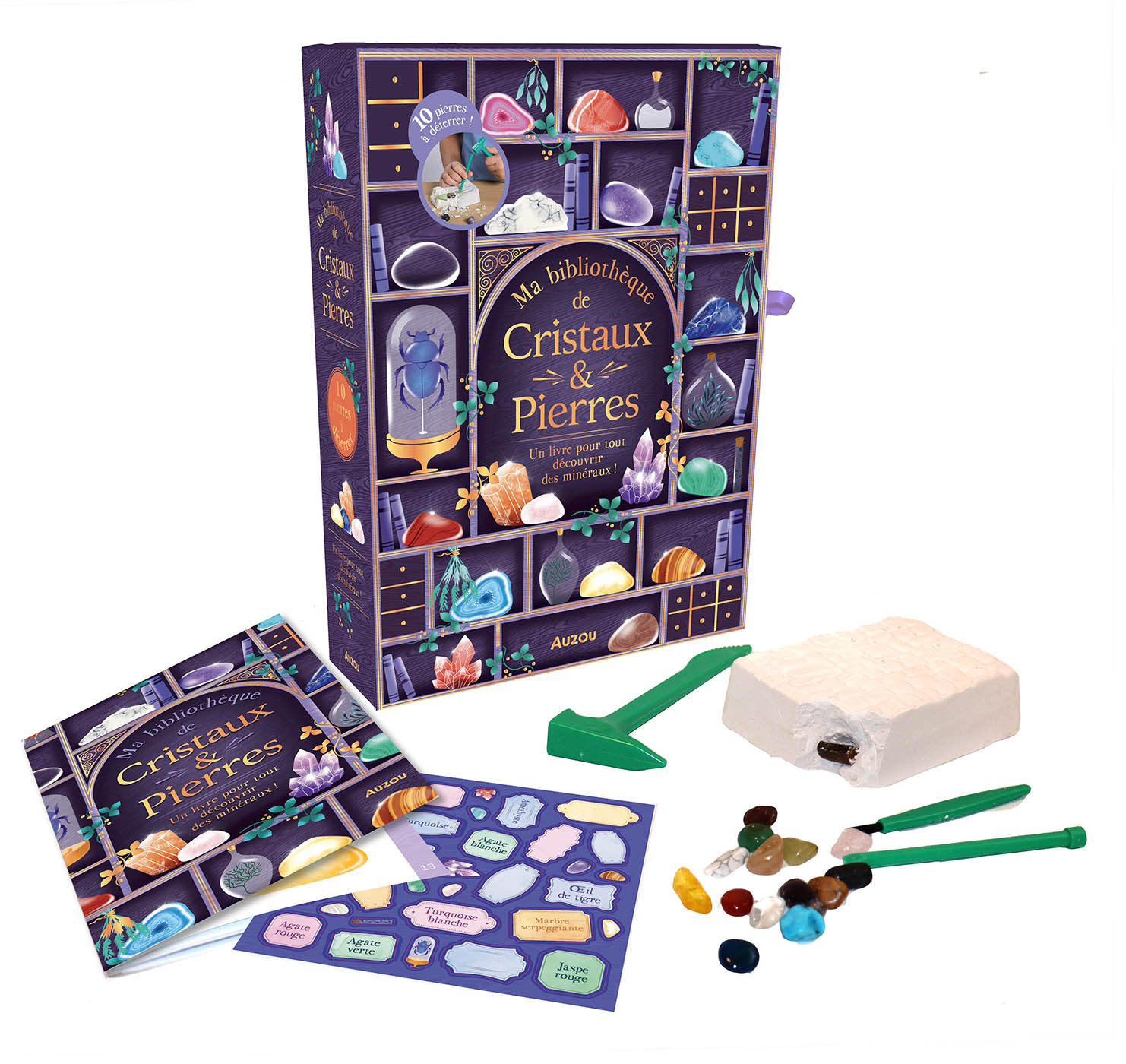 Ma Bibliothèque De Cristaux Et Pierres  !