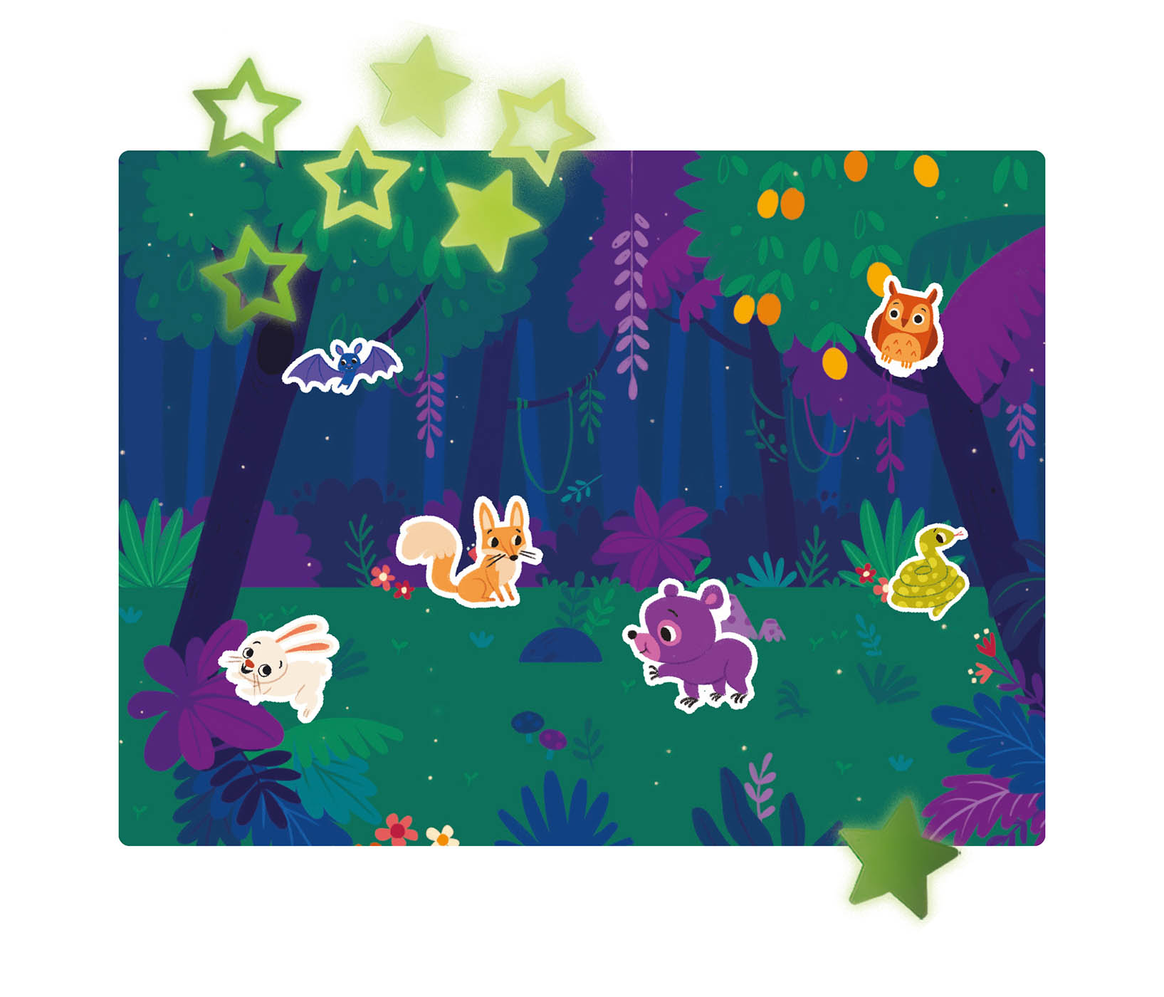 Ma Pochette D'artiste - Autocollants Phosphorescents