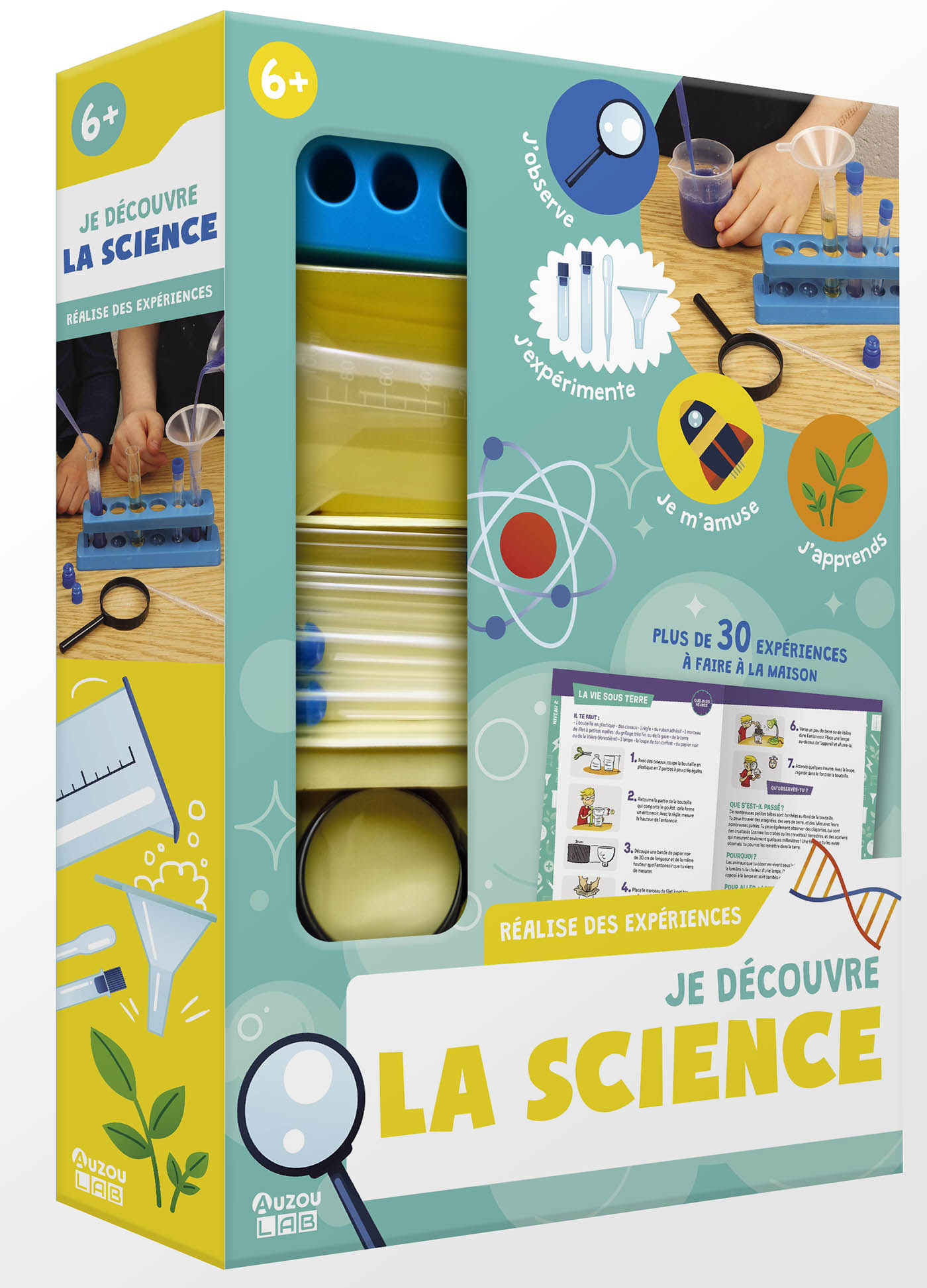 Auzou Lab' - Je Découvre La Science Auzou Lab' - Je Découvre La Science