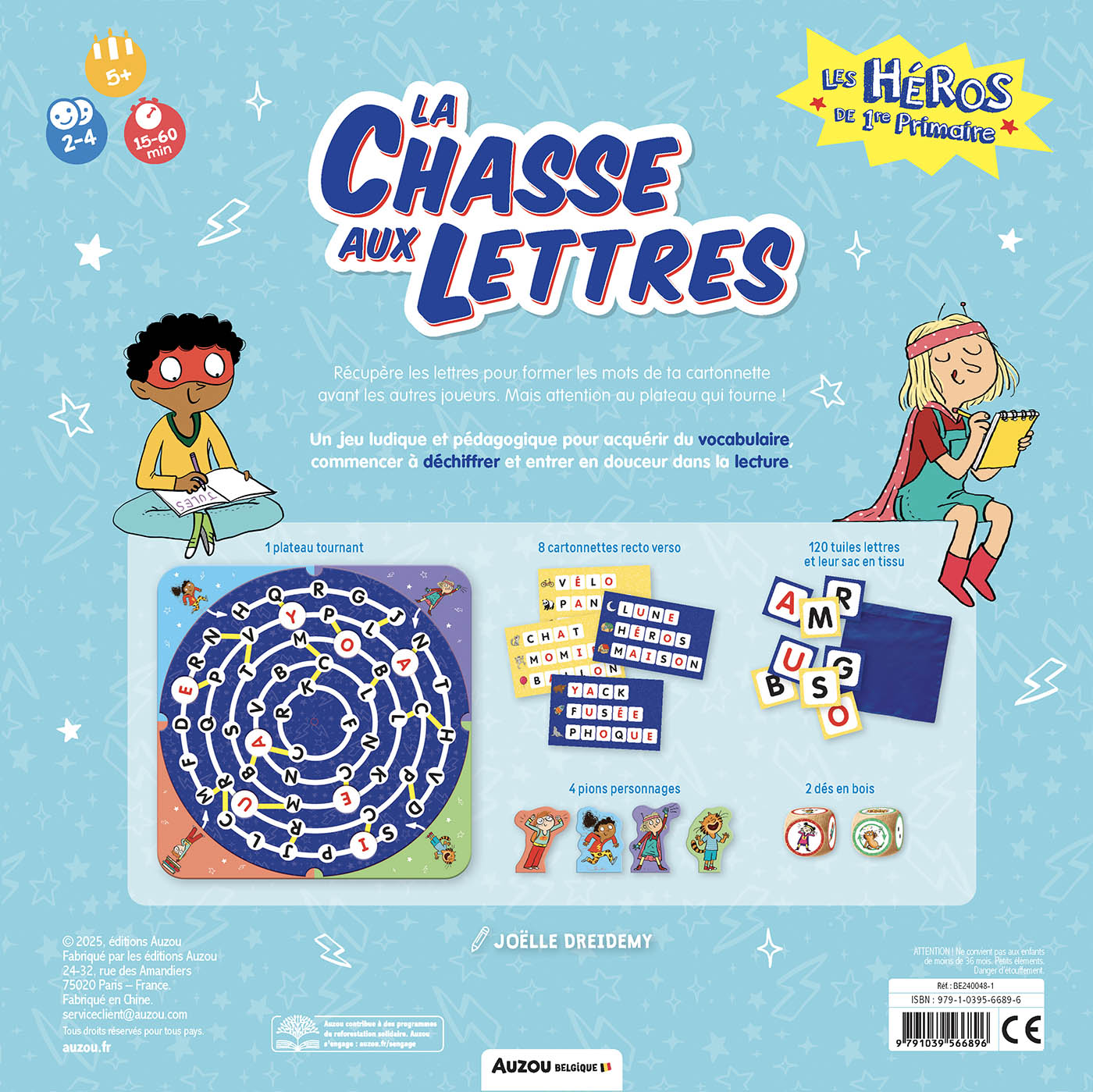 Les Héros De 1Re Primaire - La Chasse Aux Lettres