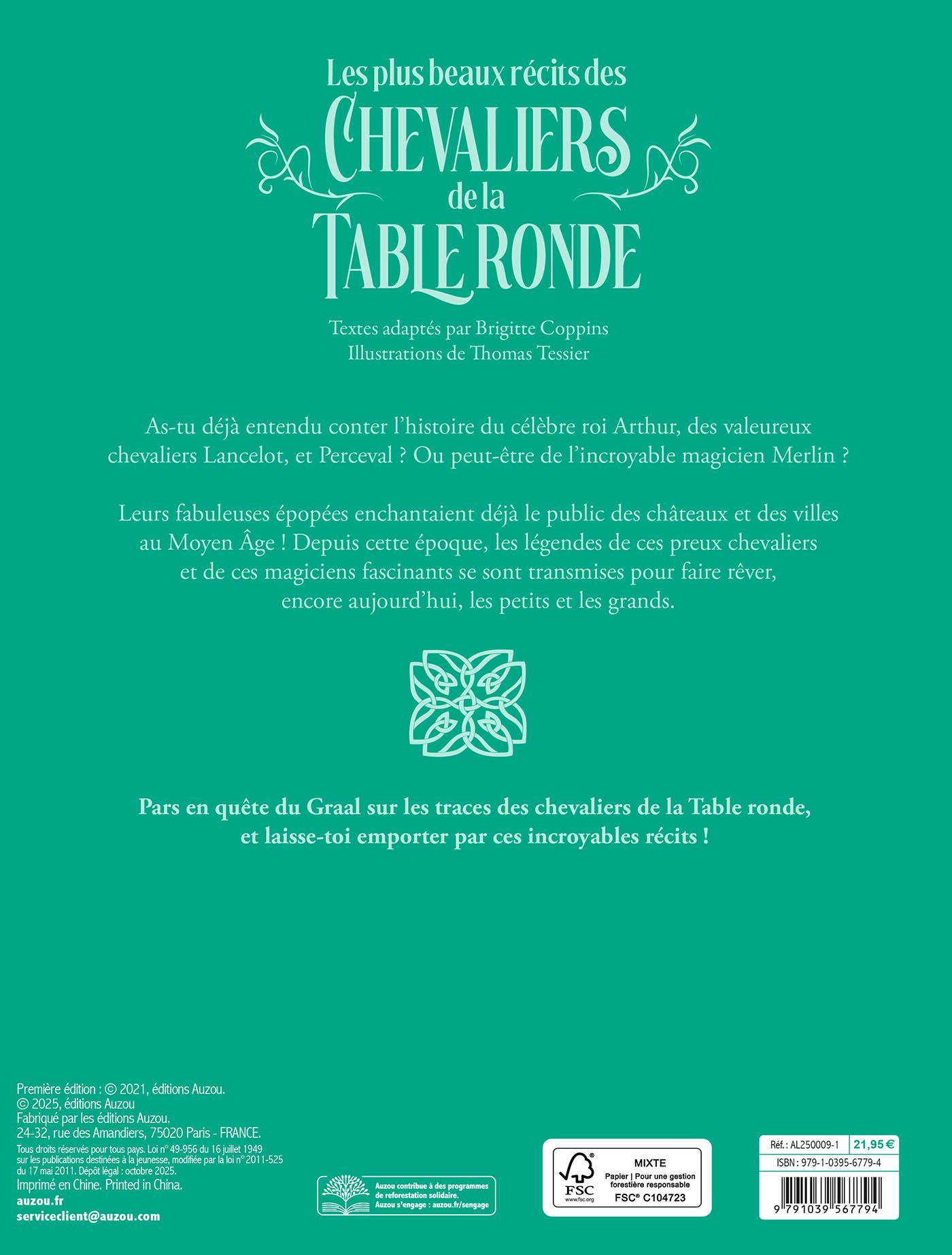 Les Plus Beaux Récits Des Chevaliers De La Table Ronde