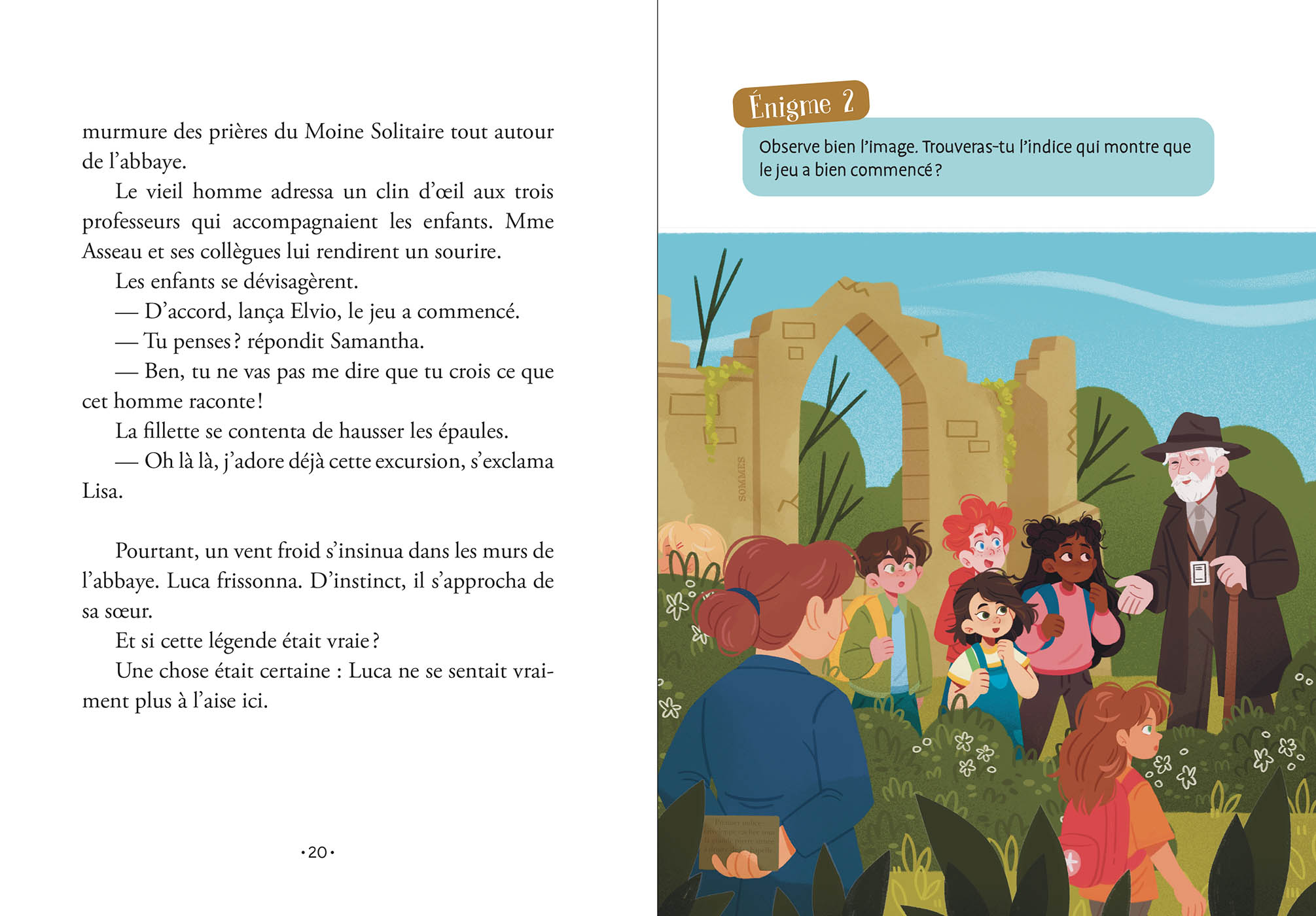 Mon Roman Enigme - Mystère En Belgique - Le Fantôme De L'abbaye