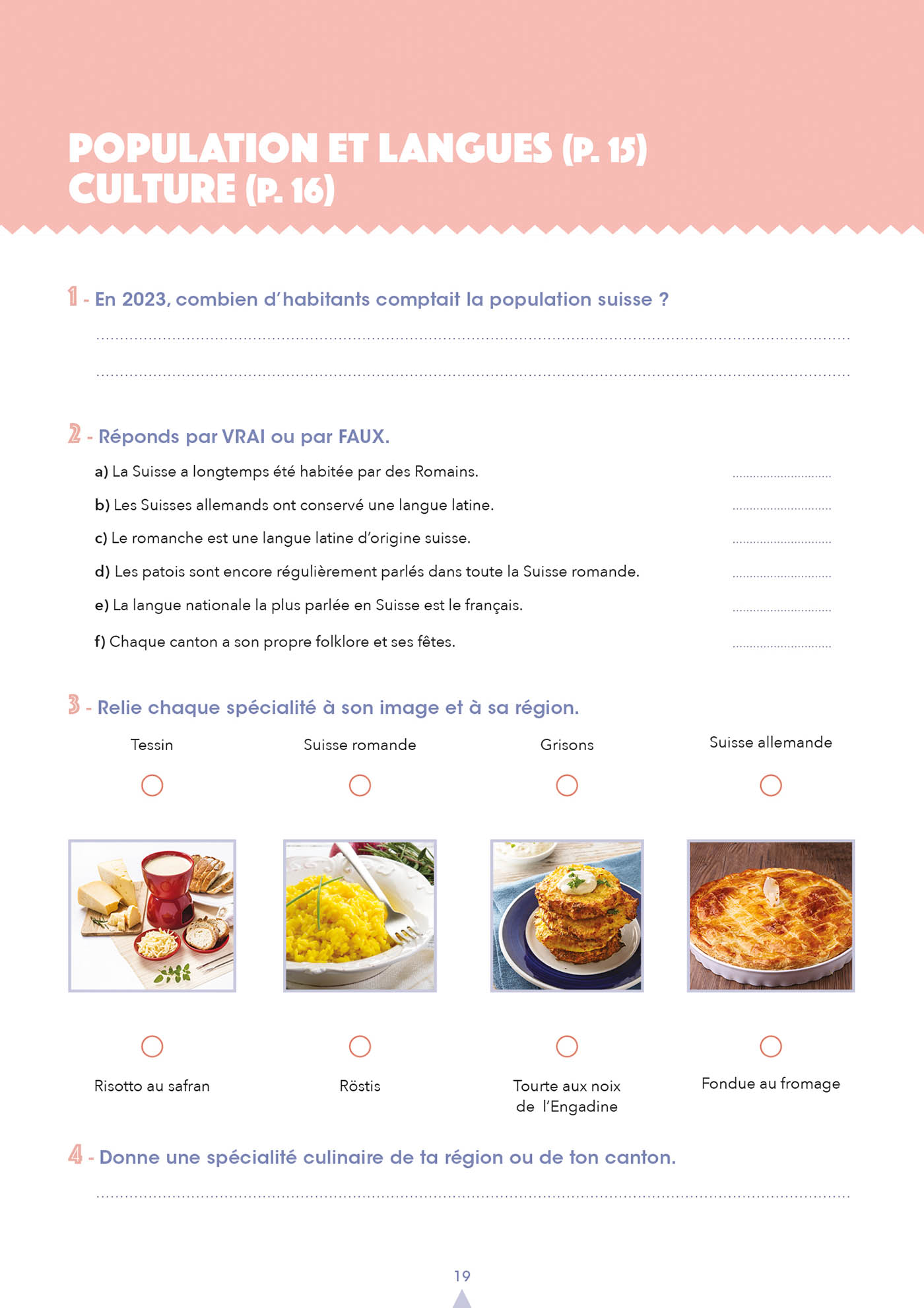Ne Dossier Pédagogique La Géographie Suisse
