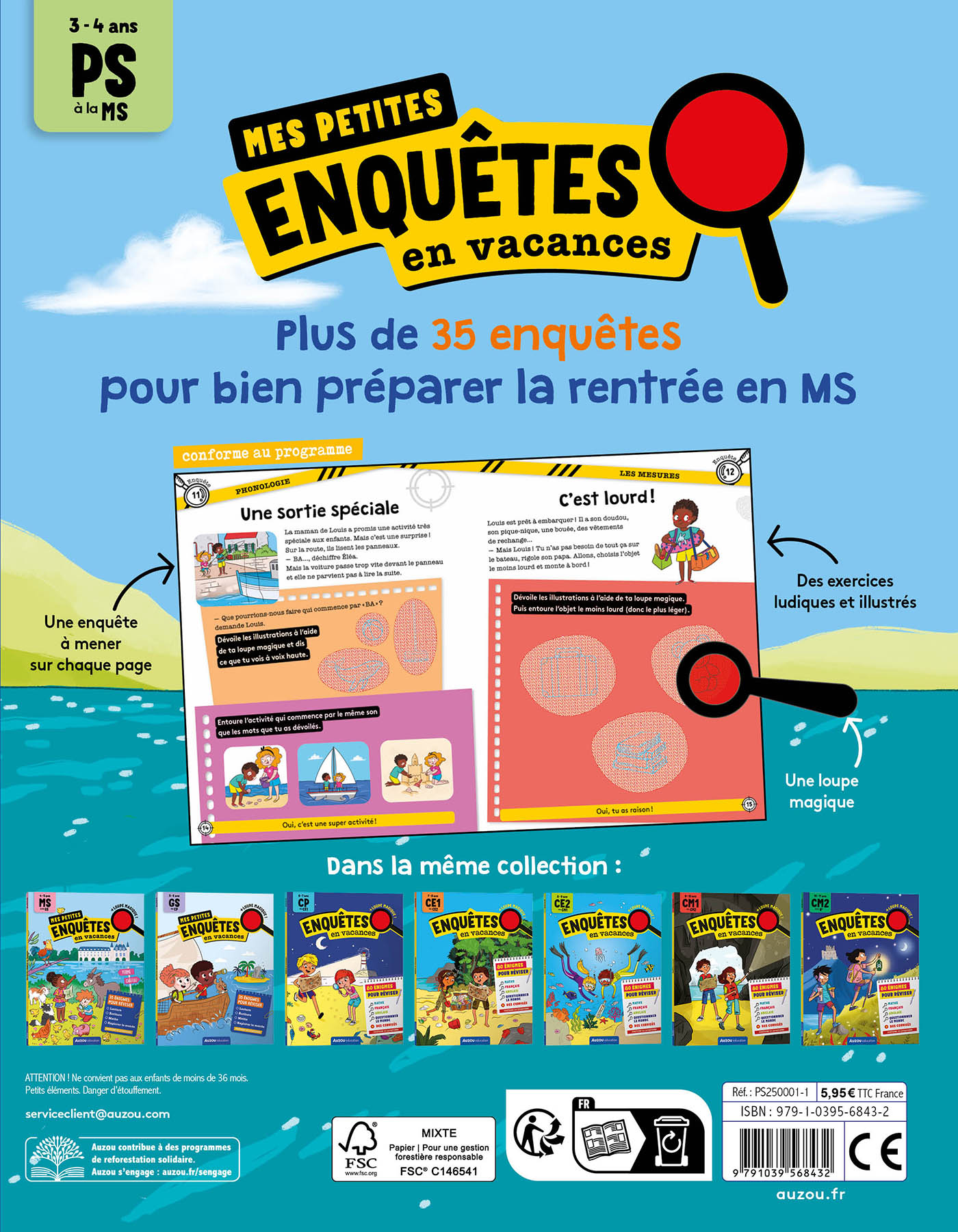 Mes Petites Enquêtes En Vacances - De La Ps À La Ms - 2026