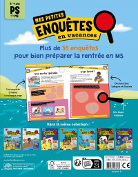 Mes Petites Enquêtes En Vacances - De La Ps À La Ms - 2026