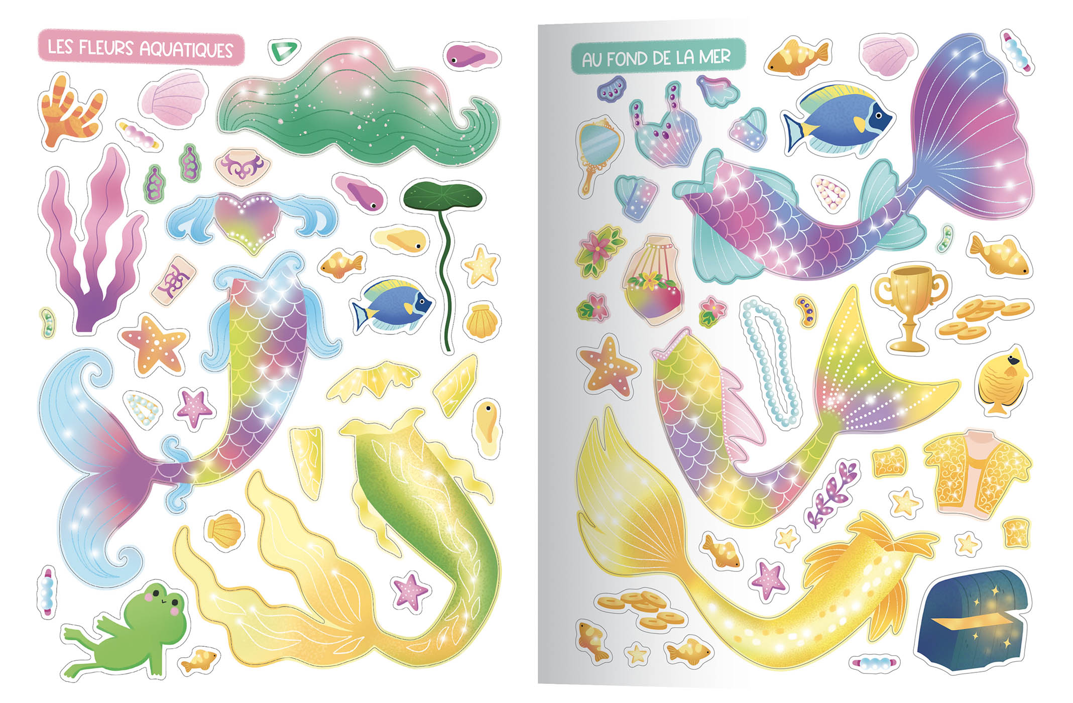 Mes 500 Autocollants Créatifs - Sirènes