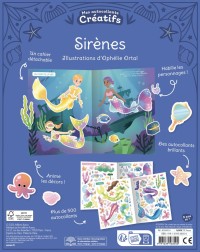 Mes 500 Autocollants Créatifs - Sirènes