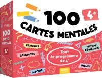 100 cartes mentales - Tout le programme de 4e