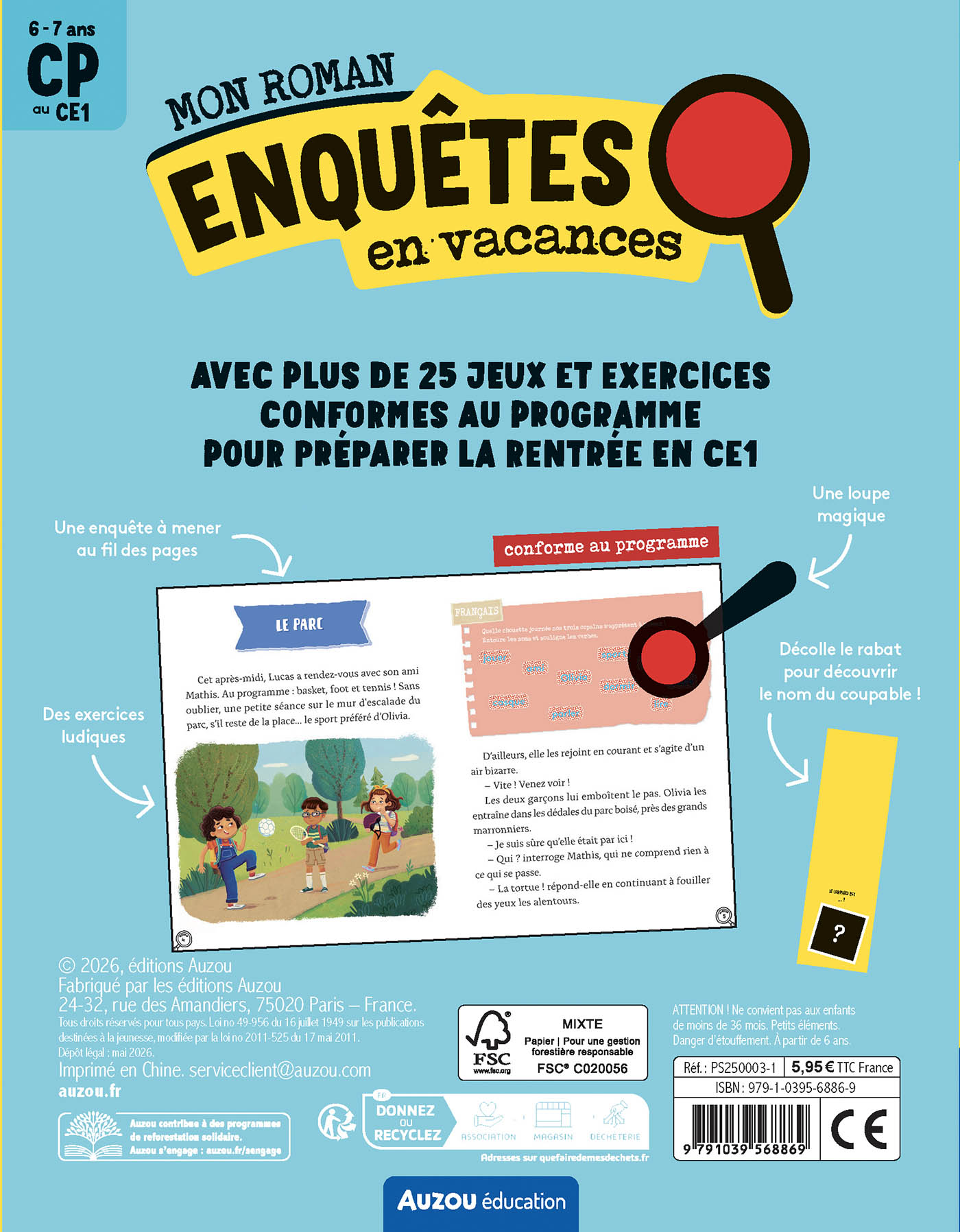 Mon Roman Enquêtes En Vacances Cp - Panique Au Refuge Mon Roman Enquêtes En Vacances Cp - Panique Au Refuge