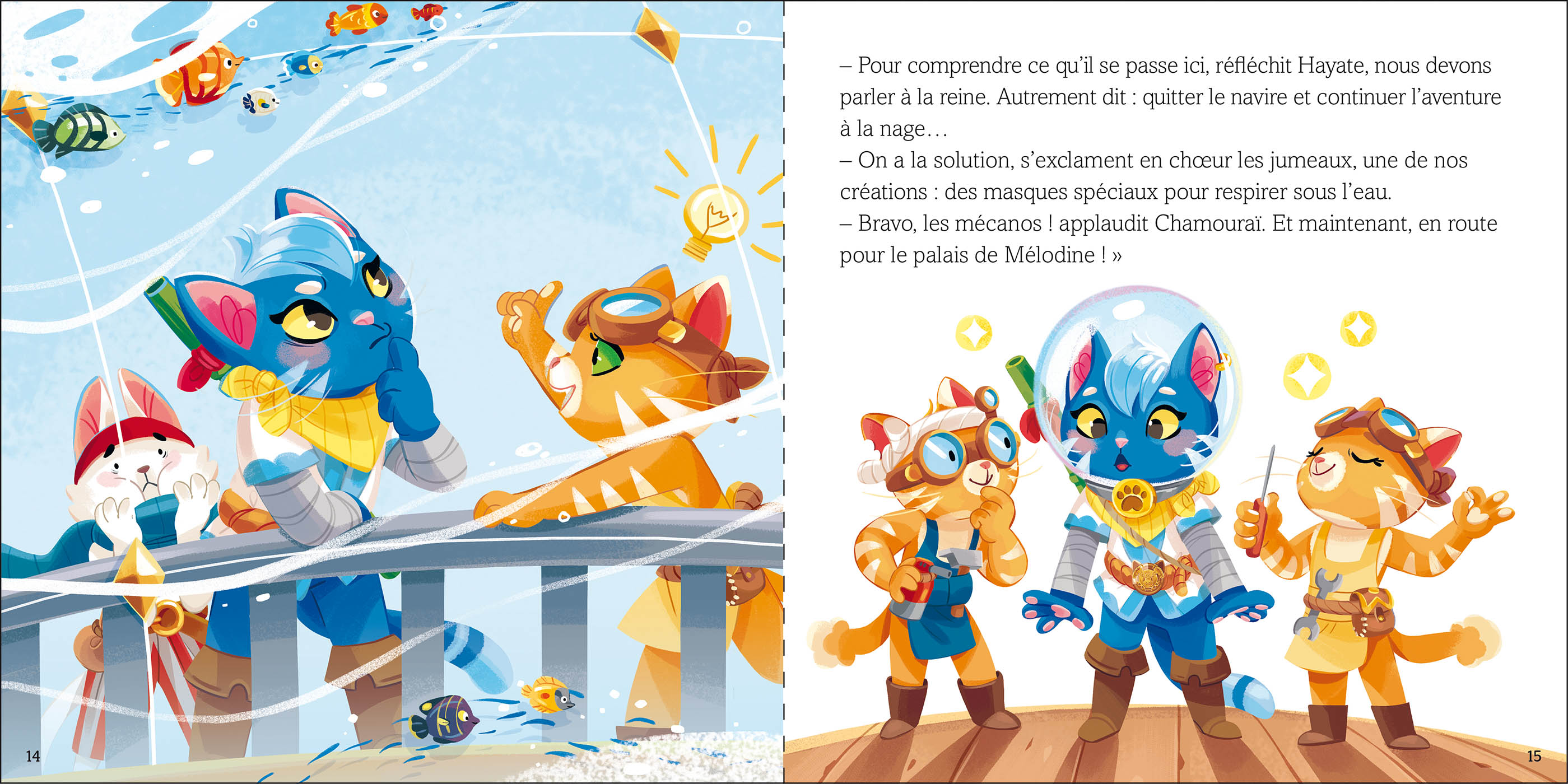 Hayate Et Mélodine La Sirène Hayate Et Mélodine La Sirène