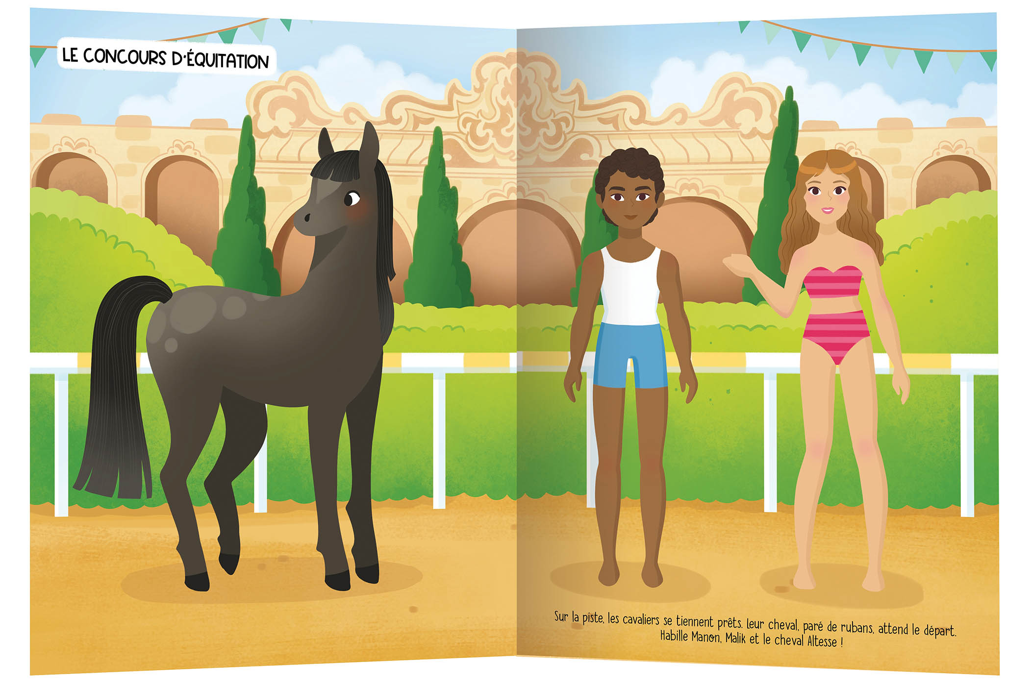 Mes 500 Autocollants Créatifs - Chevaux Et Cavalières