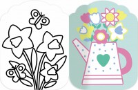 Je Colorie Sans Dépasser - Pâques