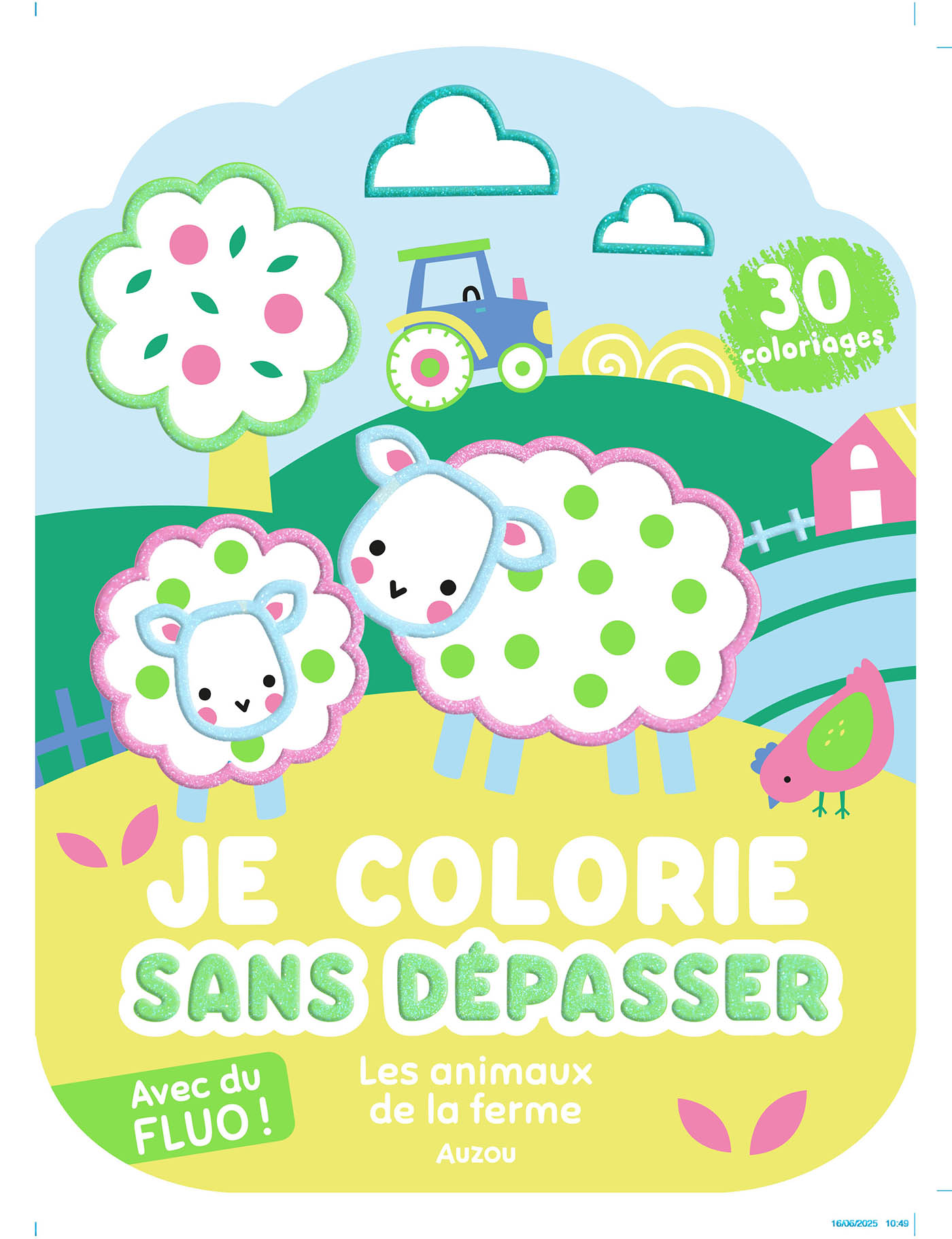 Je Colorie Sans Dépasser - Les Animaux De La Ferme Je Colorie Sans Dépasser - Les Animaux De La Ferme