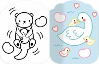 Je Colorie Sans Dépasser - Les Bébés Animaux