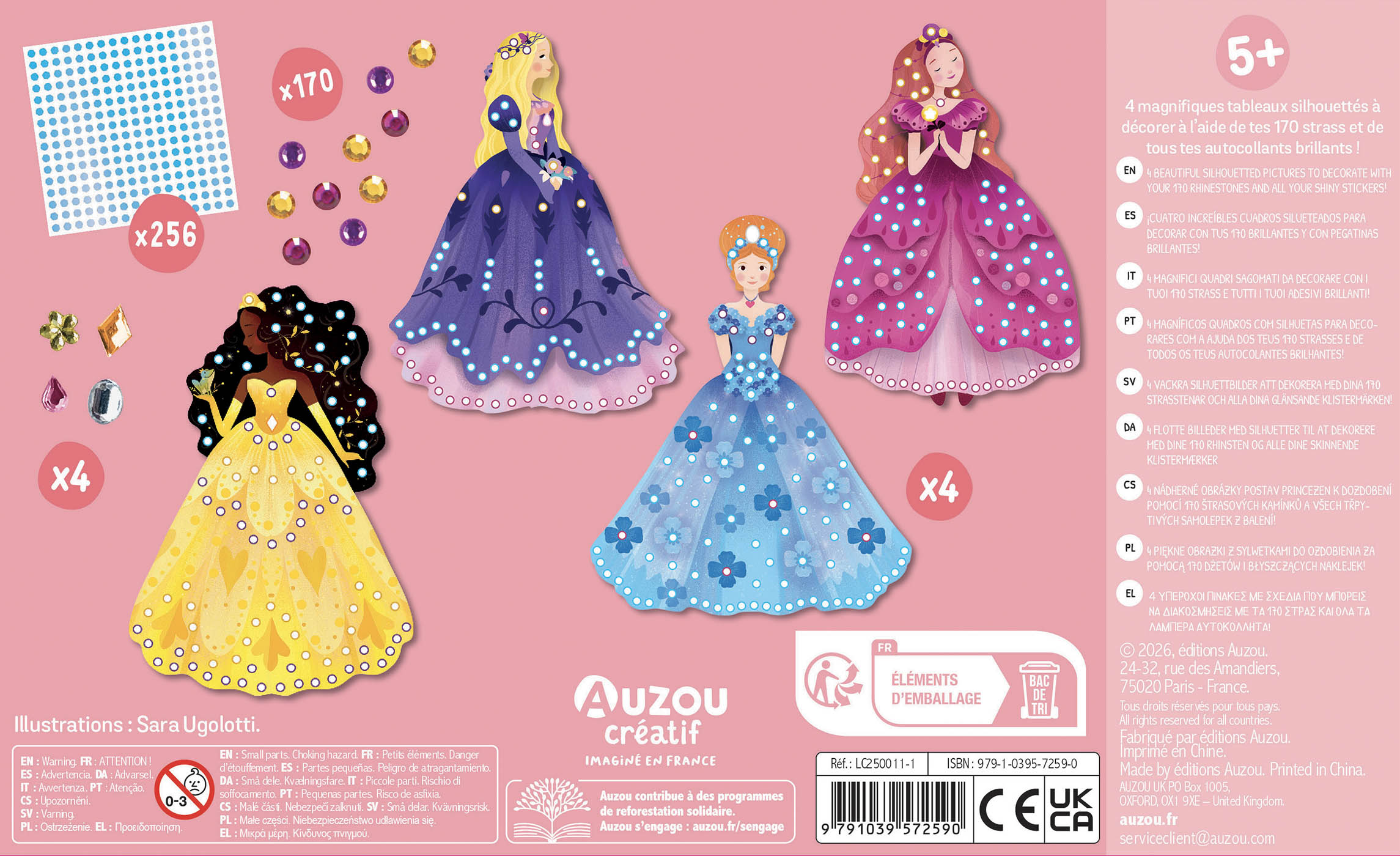 Ma Pochette D'artiste - Princesses Enchantées Ma Pochette D'artiste - Princesses Enchantées