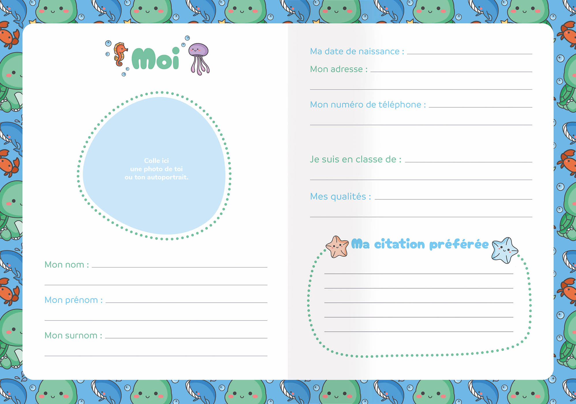 Mon Carnet Secret - Porte-Clé Tortue