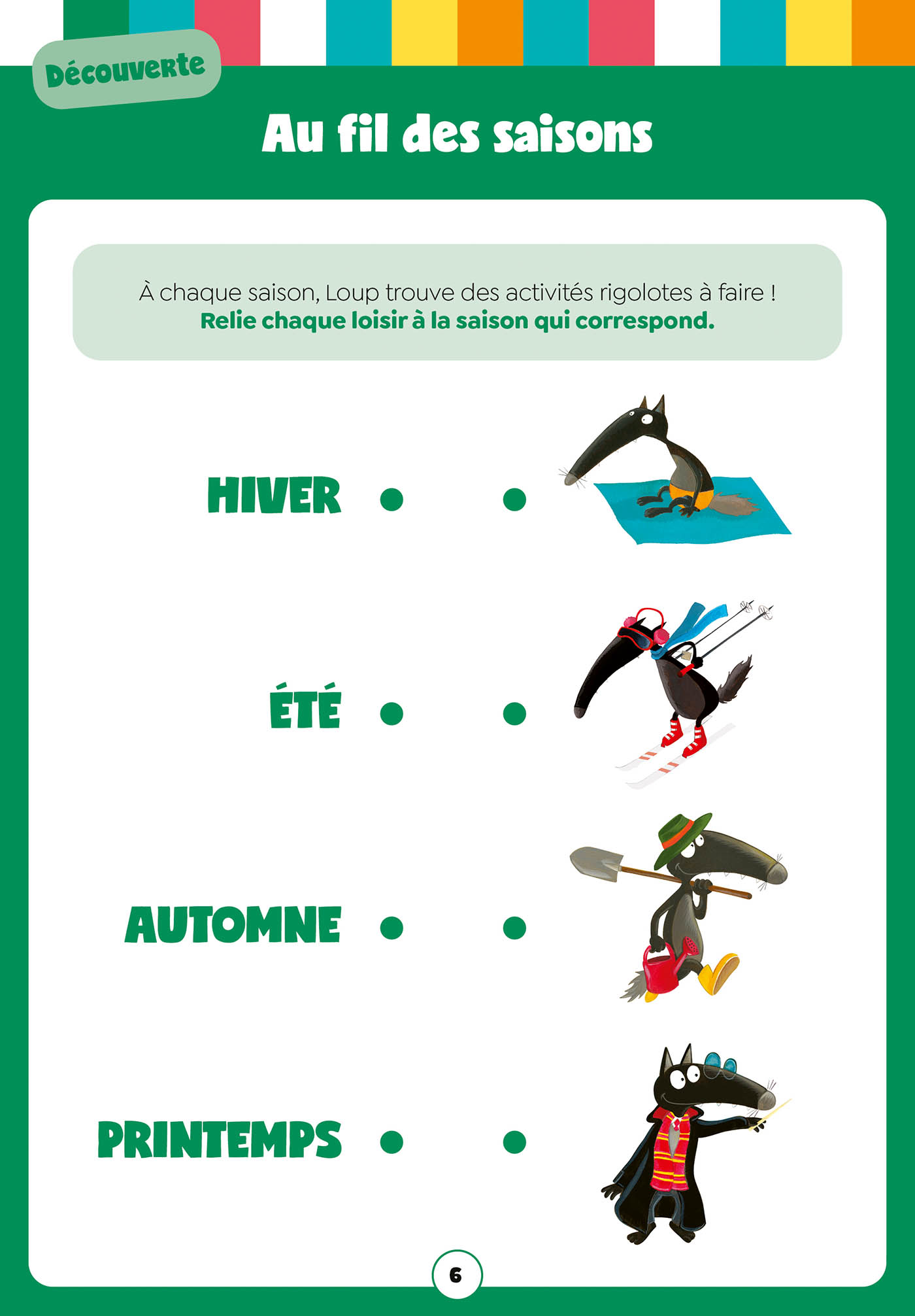 Mon Bloc D'activités Loup - Cp