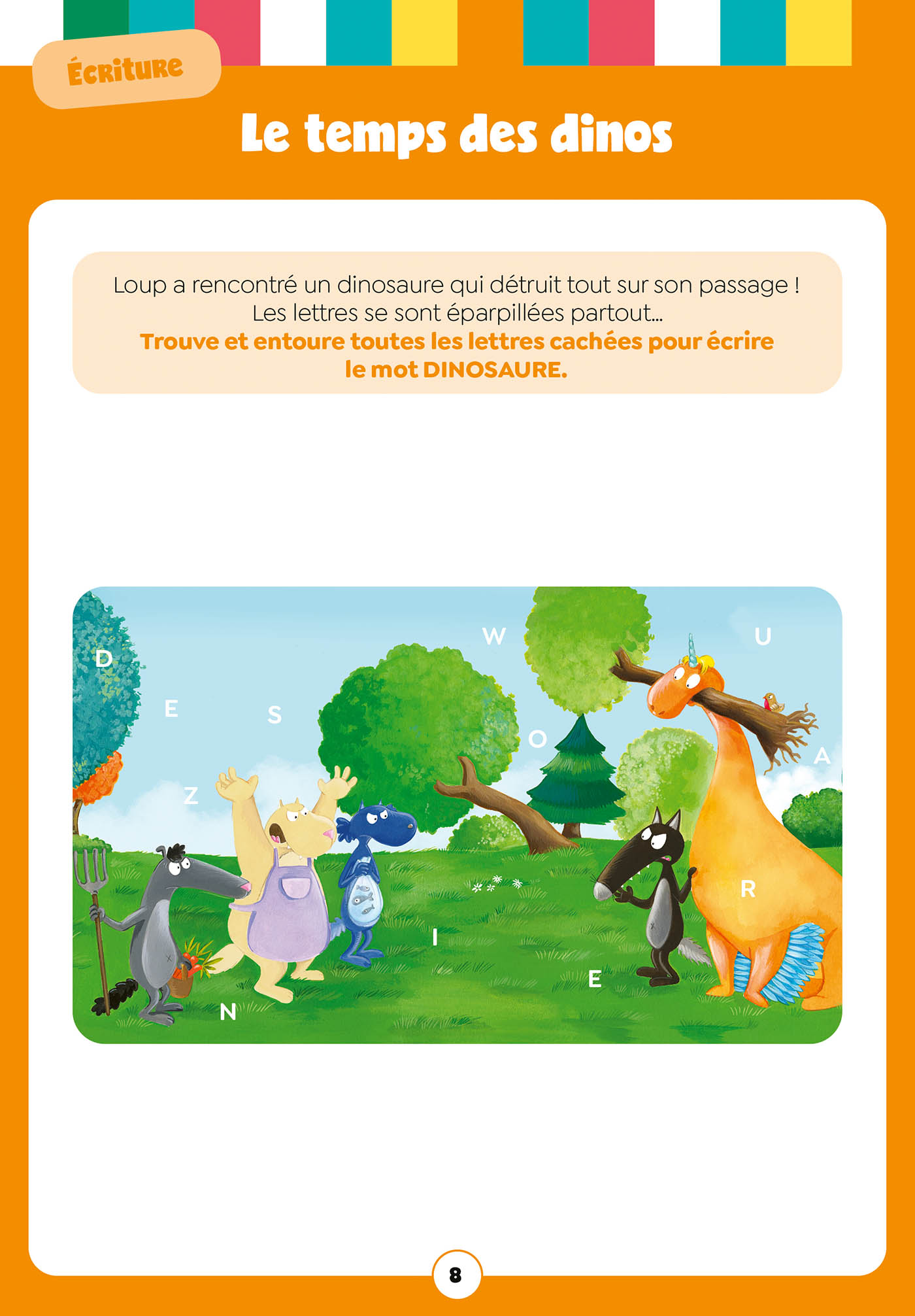 Mon Bloc D'activités Loup - Cp