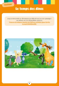 Mon Bloc D'activités Loup - Cp Mon Bloc D'activités Loup - Cp
