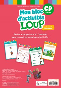 Mon Bloc D'activités Loup - Cp