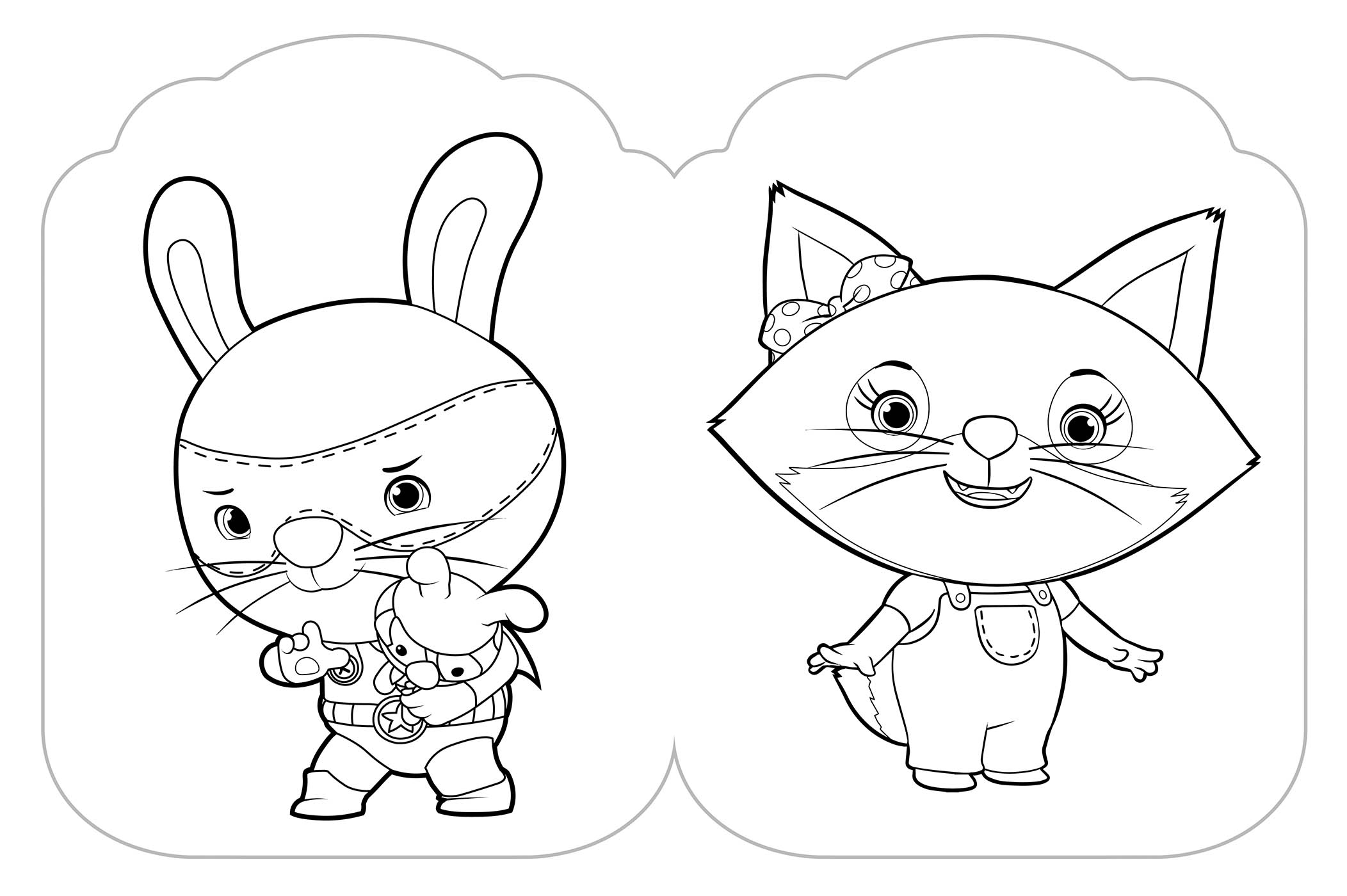 Mini-Héros De La Forêt - 30 Super Coloriages