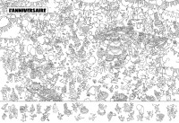 Mes Coloriages Cherche & Trouve Loup Mes Coloriages Cherche & Trouve Loup