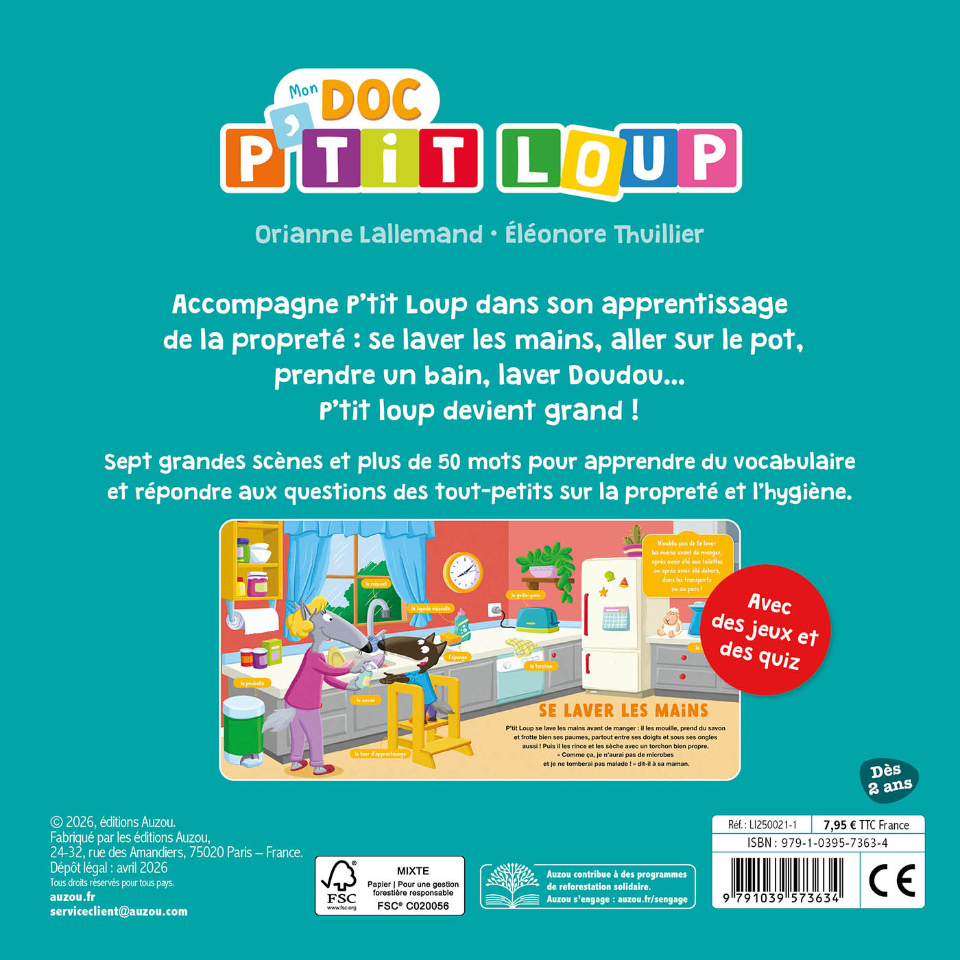 Mon Doc P'tit Loup - La Propreté