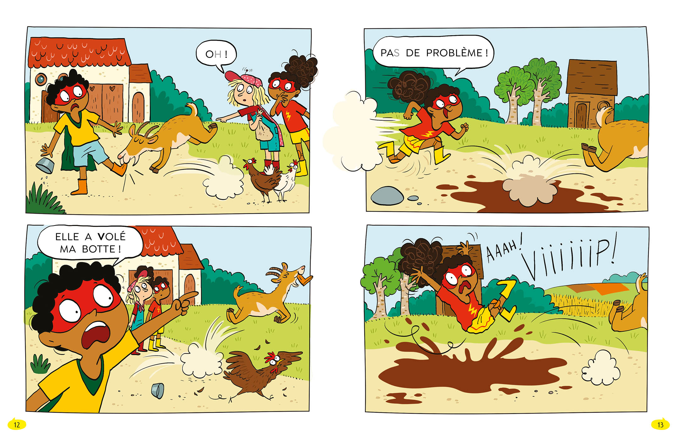 Les Héros Du Cp En Bd - Super Débutant - La Classe Verte