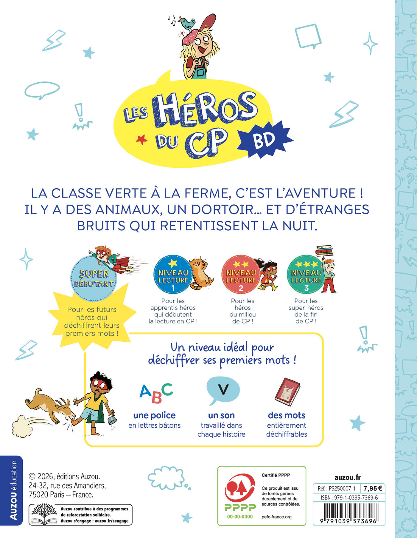 Les Héros Du Cp En Bd - Super Débutant - La Classe Verte