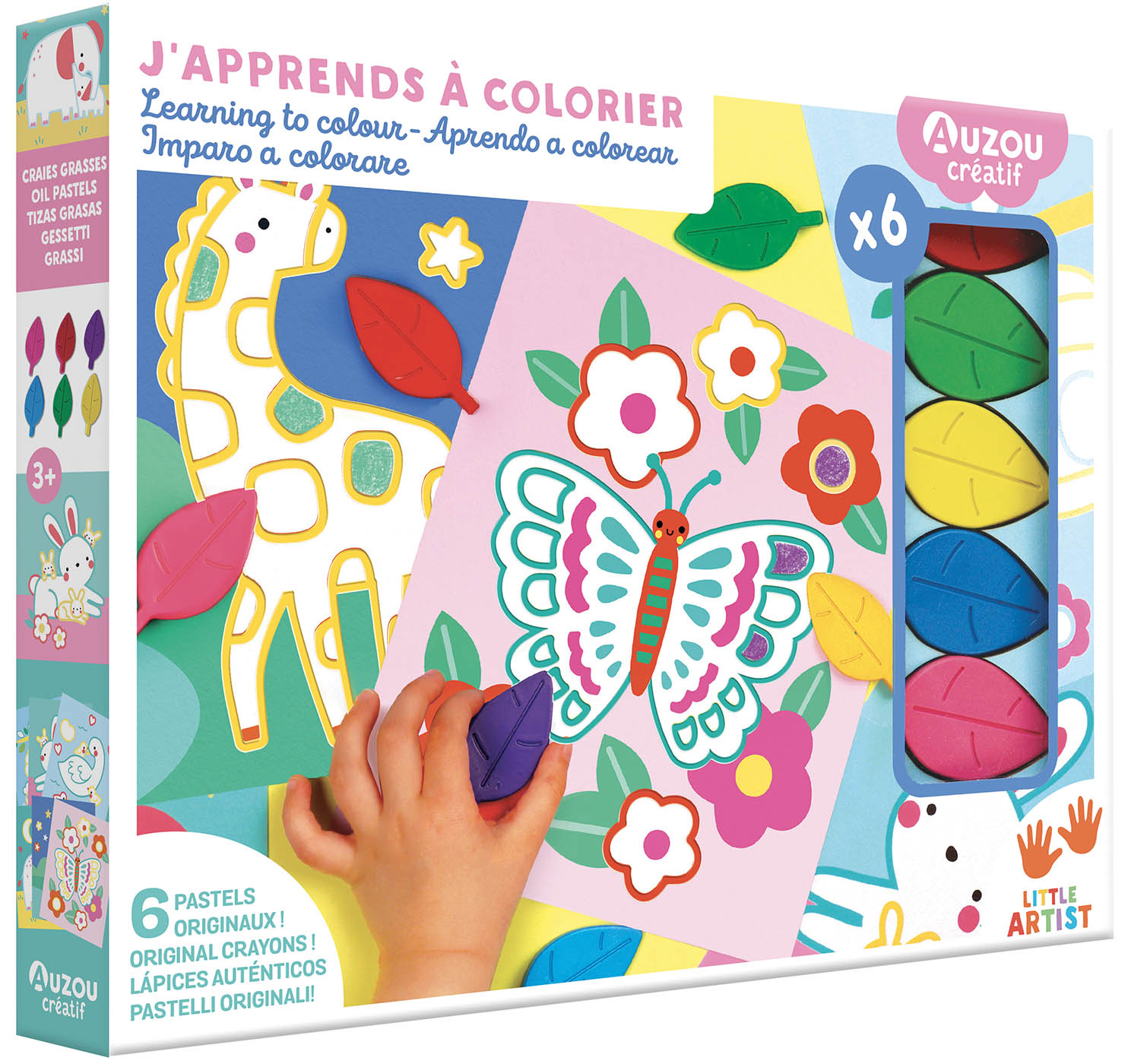 Mon Coffret D'artiste - Little Artist - J'apprends À Colorier Mon Coffret D'artiste - Little Artist - J'apprends À Colorier