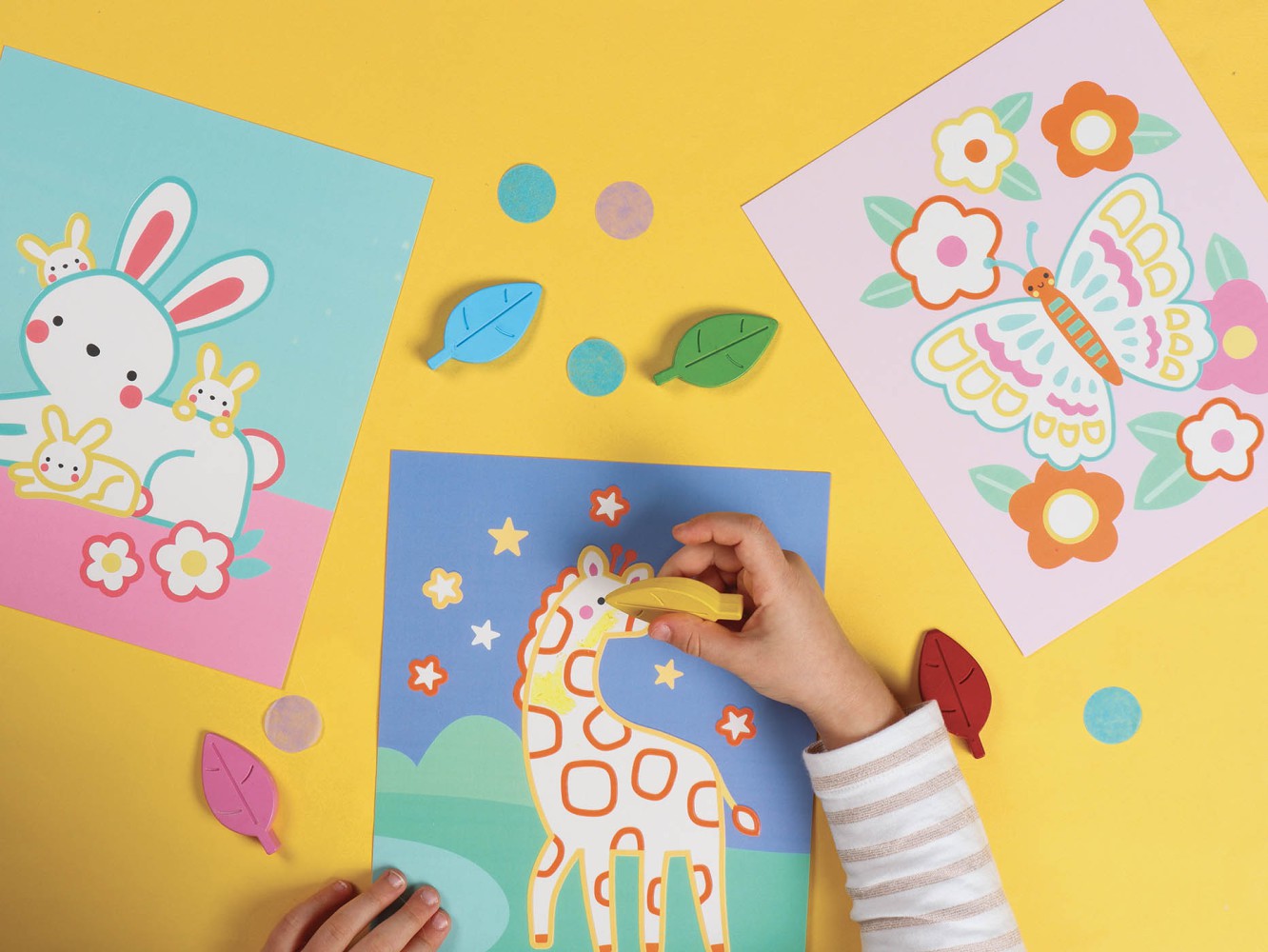 Mon Coffret D'artiste - Little Artist - J'apprends À Colorier