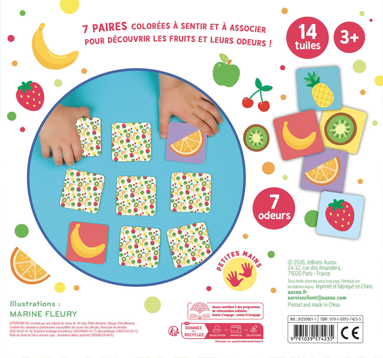 Memo - Odeurs Et Couleurs