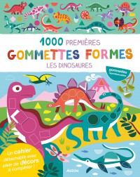 Mes tout premiers autocollants - 1000 premières gommettes formes dinosaures