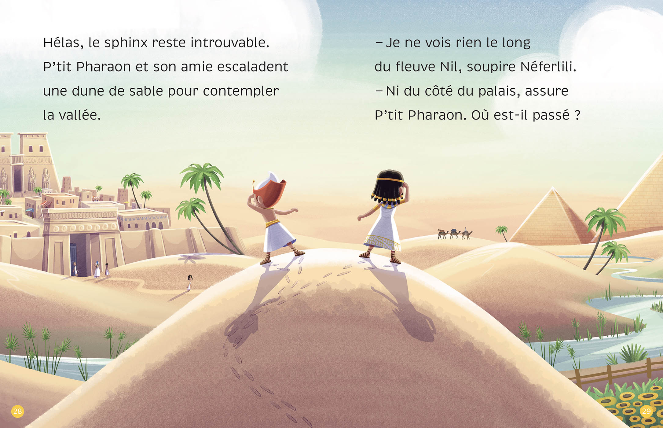 Les Enquêtes De P’tit Pharaon  - 1, 2, 3 Sphinx !