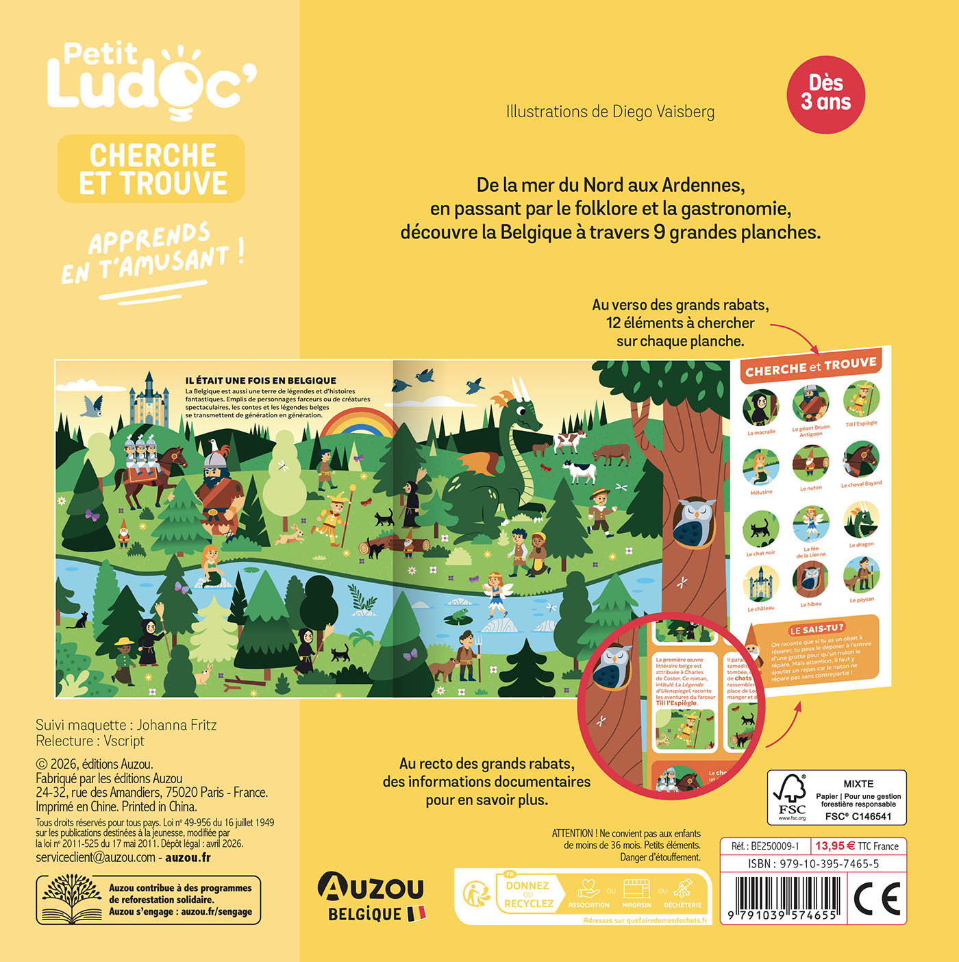 P'tit Ludoc - Cherche Et Trouve - La Belgique P'tit Ludoc - Cherche Et Trouve - La Belgique