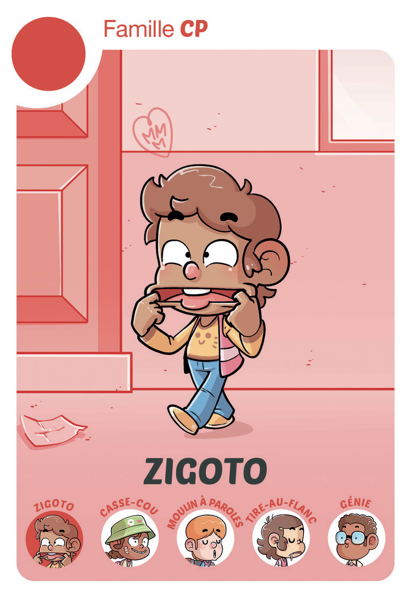 Jeu De Cartes - Jeu De 7 Familles - À L'école