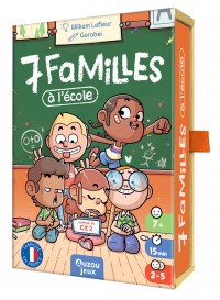 Jeu de cartes - Jeu de 7 familles - À l'école