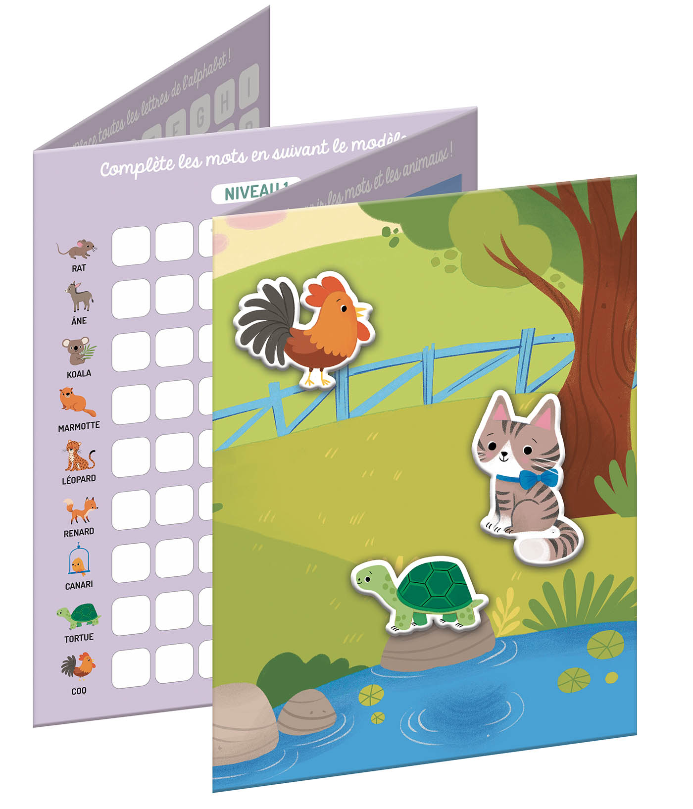 Mon Abécédaire Aimanté Des Animaux