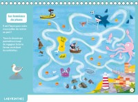 Mes Jeux Effaçables Loup - À Travers Les Océans !