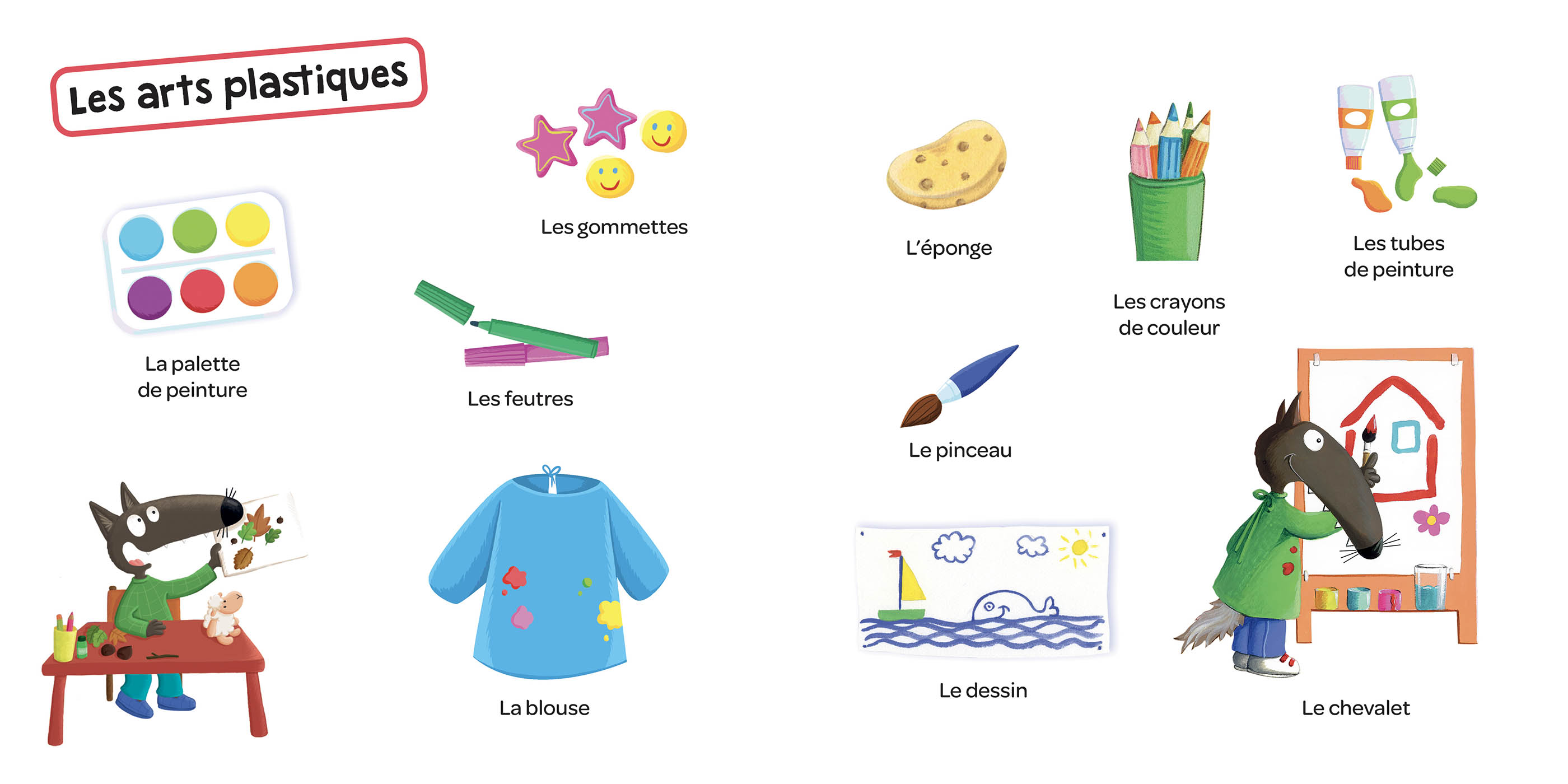 P'tit Loup - Mes 100 Mots De L'école